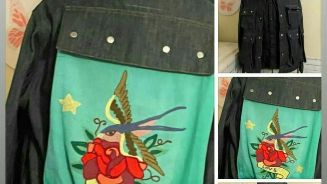 Limited-Edition π¦ Denim LOVE Unique Jacket