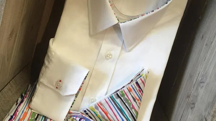 Bespoke ๐๐ Designer White Handmade Shirt
