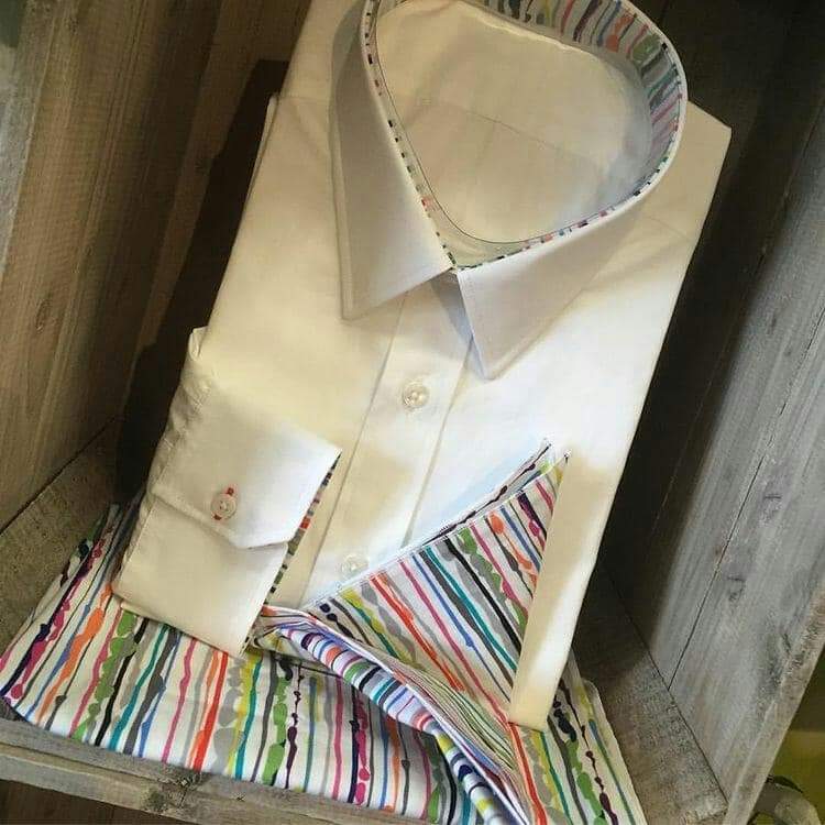Bespoke ๐๐ Designer White Handmade Shirt