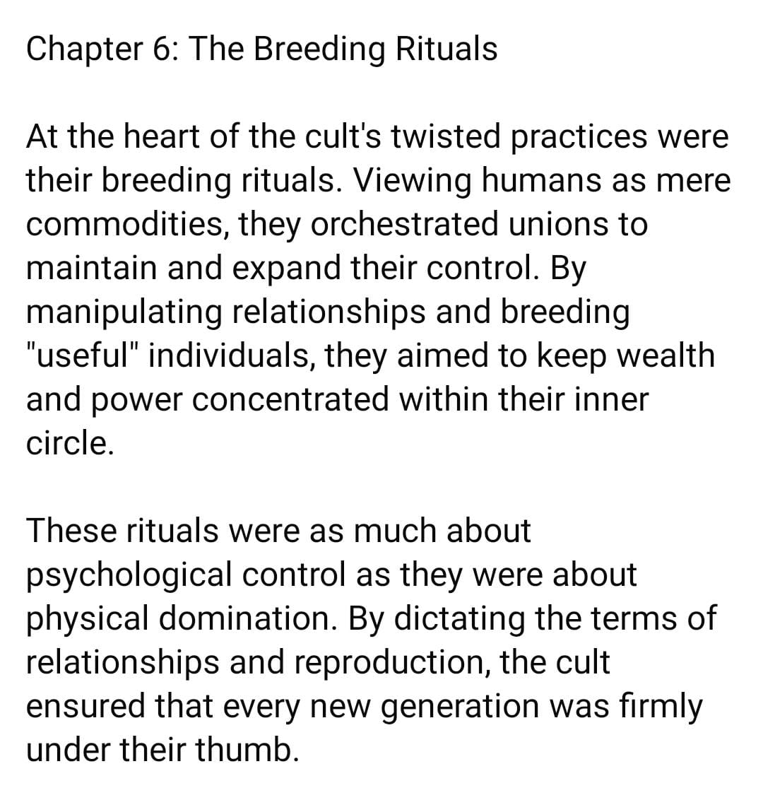 Natural selection investment programme