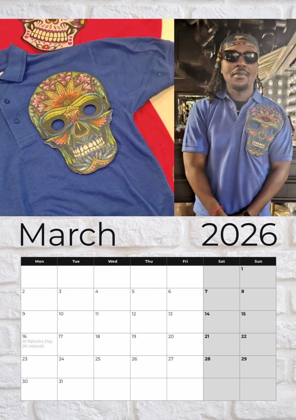 Mens Calendar