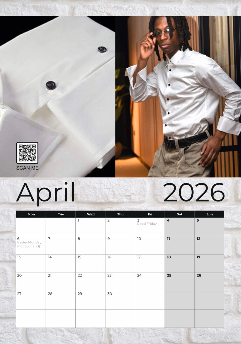Mens Calendar