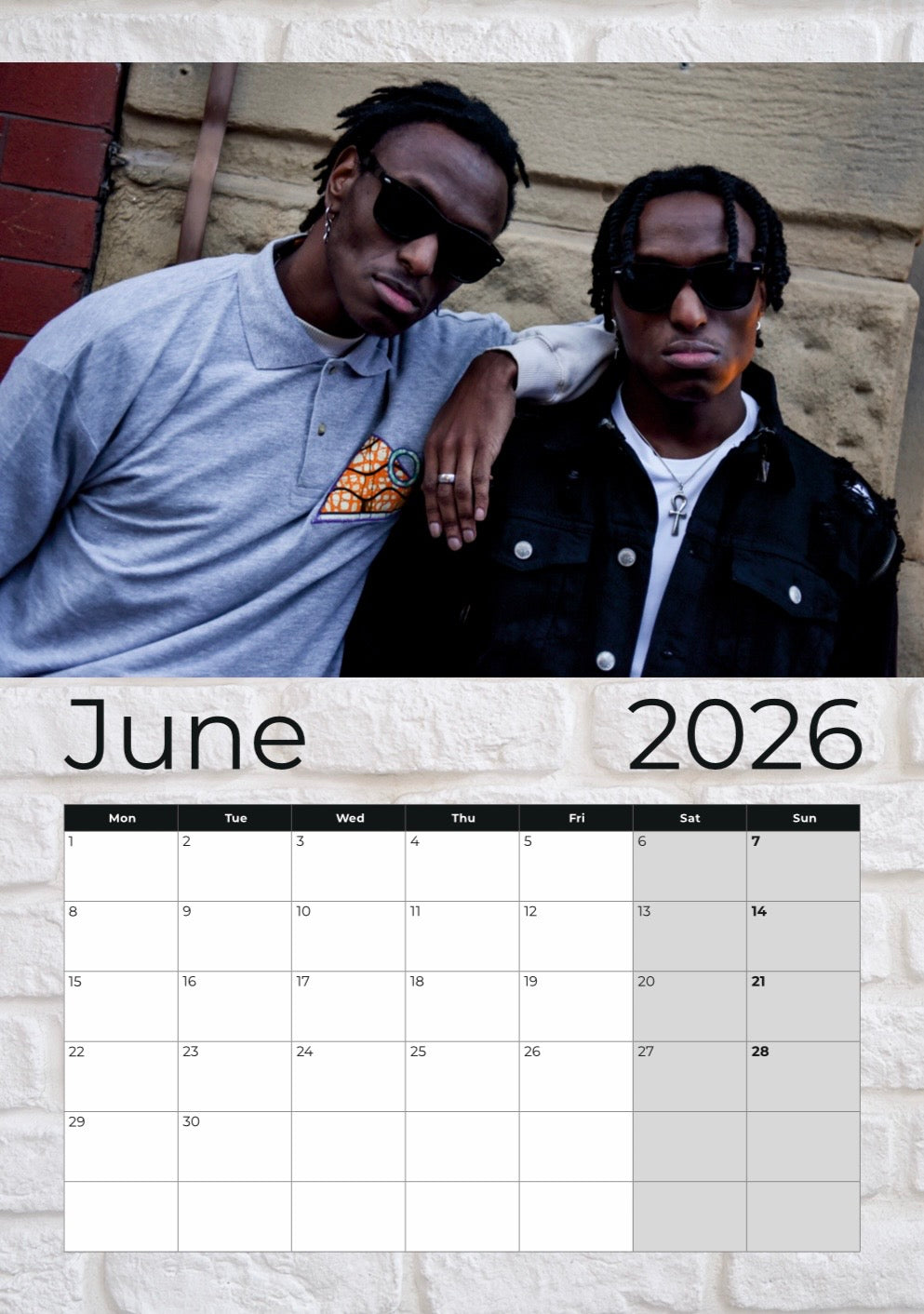 Mens Calendar