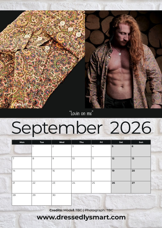 Mens Calendar