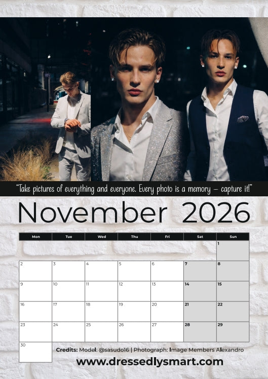 Mens Calendar