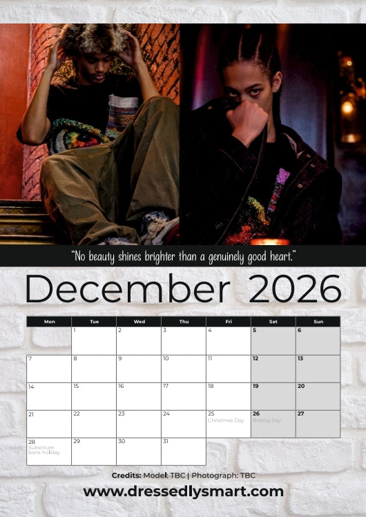 Mens Calendar